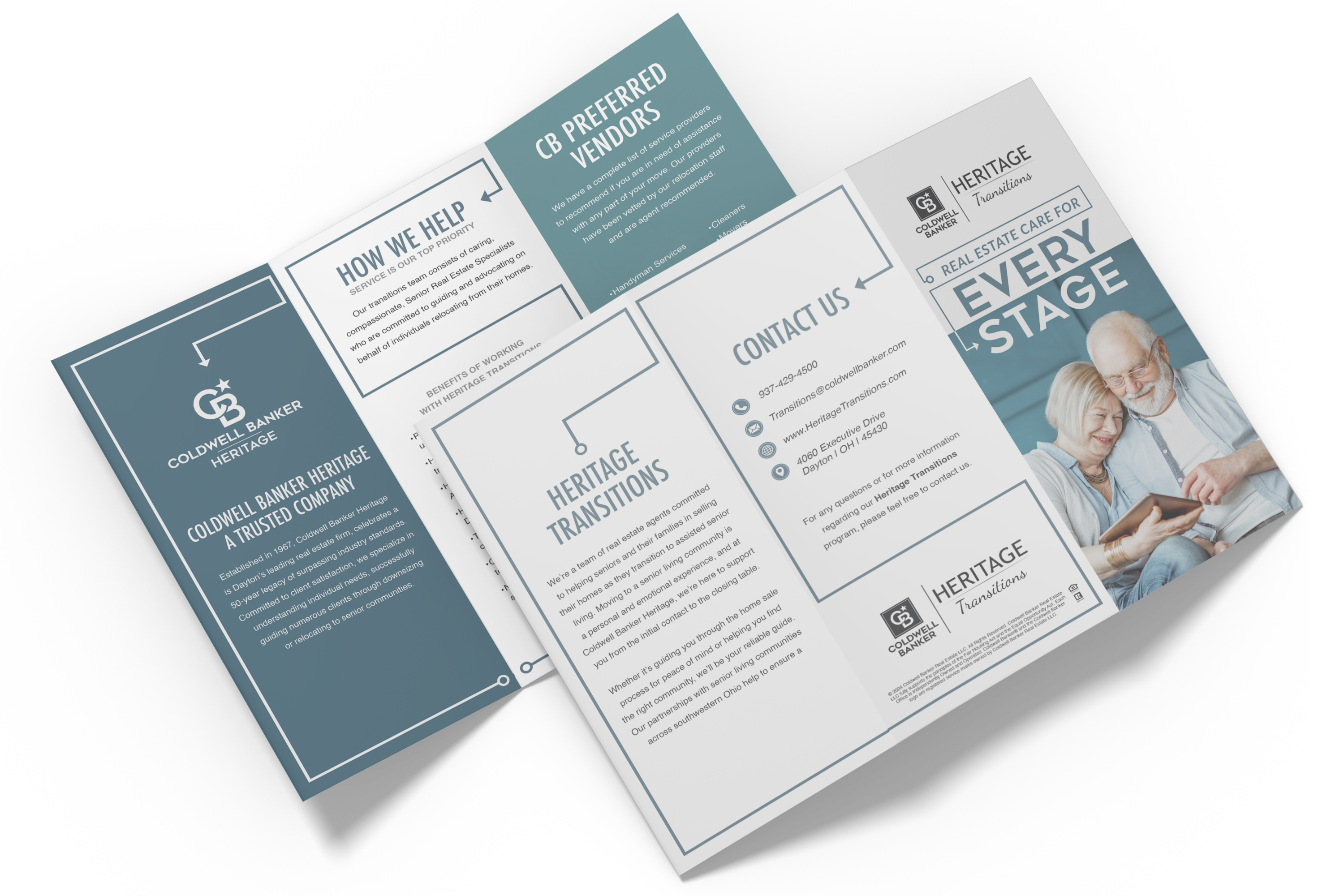 Transitions Trifold Mockup